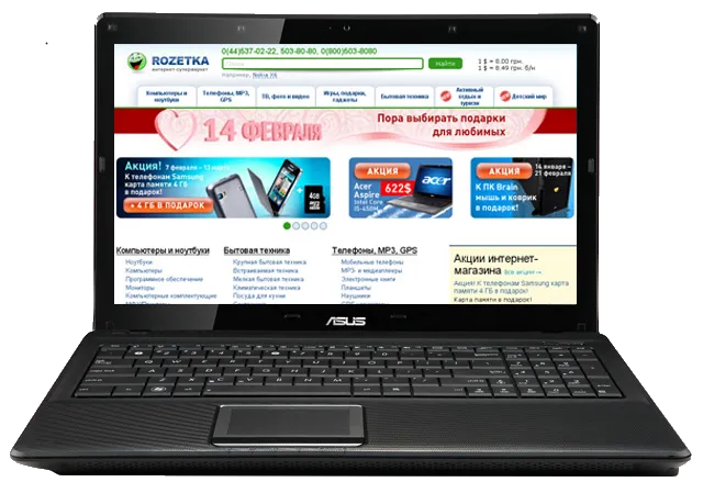 Ремонт Asus X52