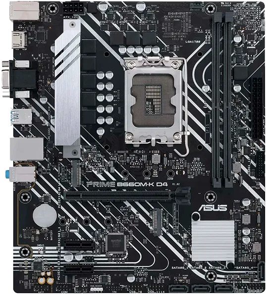 Ремонт Asus Prime B660M-K D4